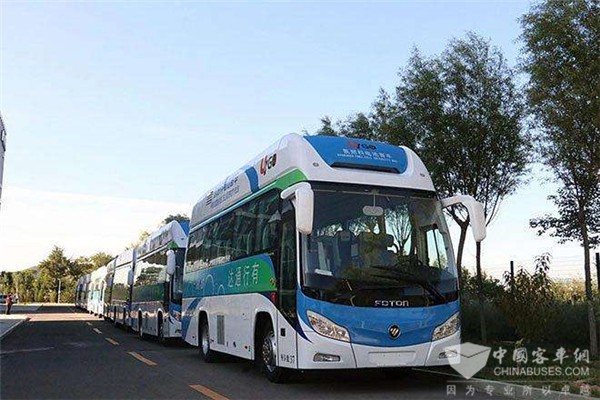 1.7億元！福田歐輝斬獲張家口60輛氫燃料公交車訂單(圖1)