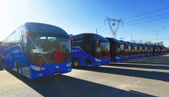 福田歐輝又雙叒交車?yán)?！攜手北京新國(guó)線打造高效運(yùn)輸(圖1)